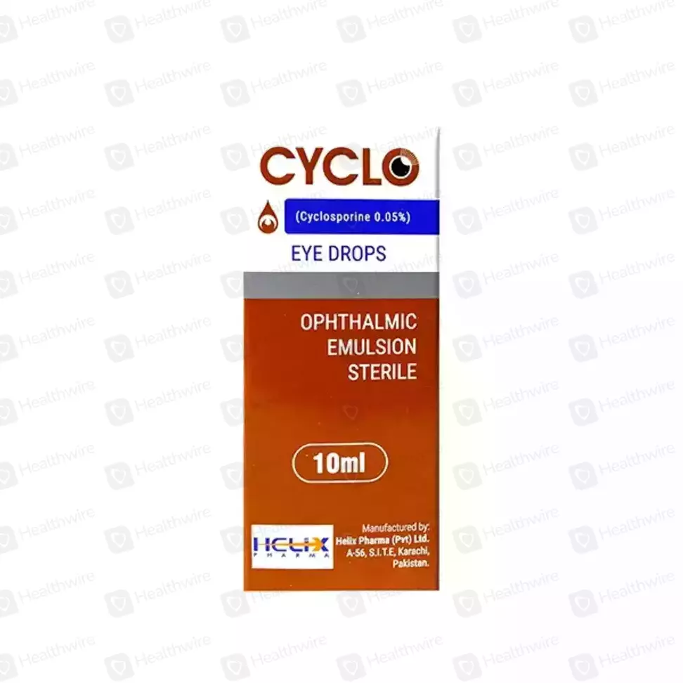Cyclo (0.05%) 10Ml Eye Drops