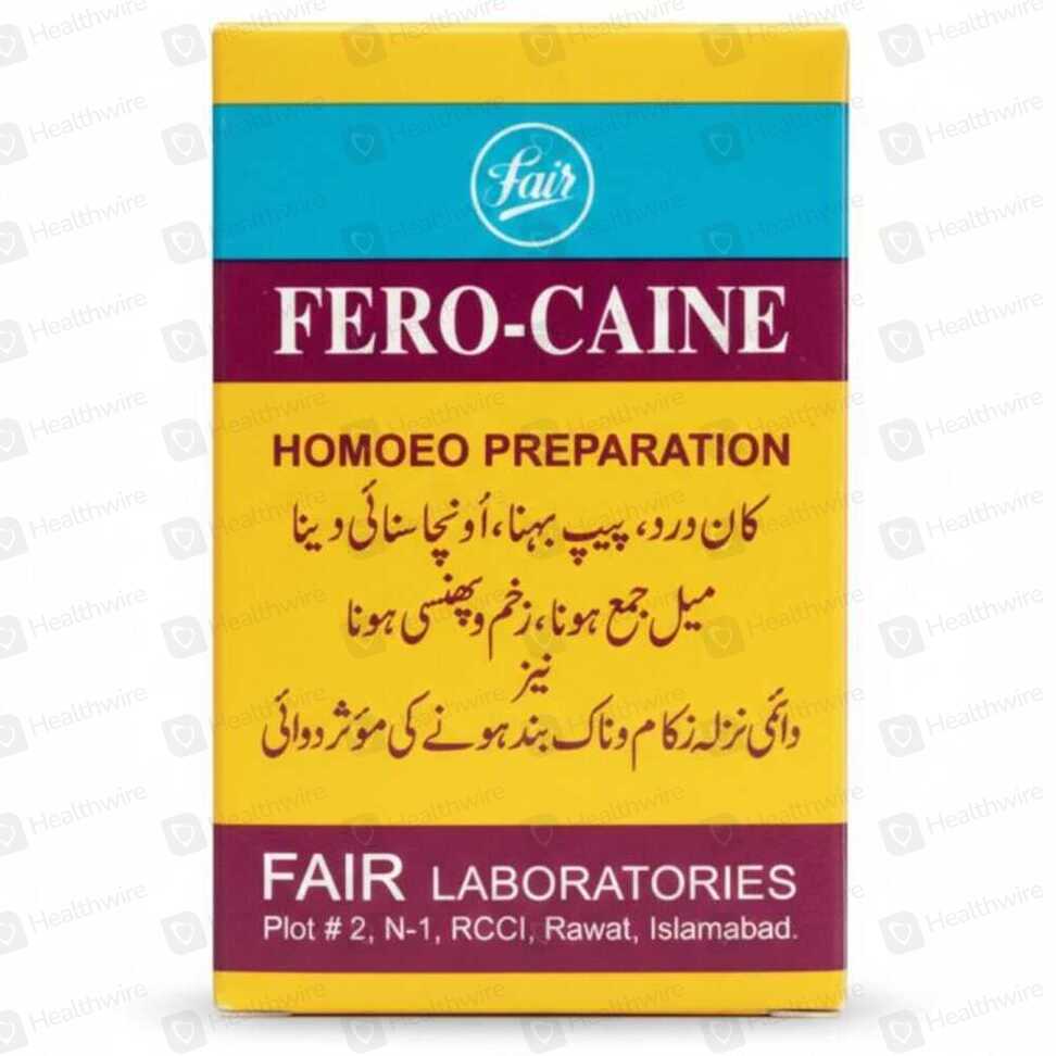 Fero-Caine Ear Drop 1S