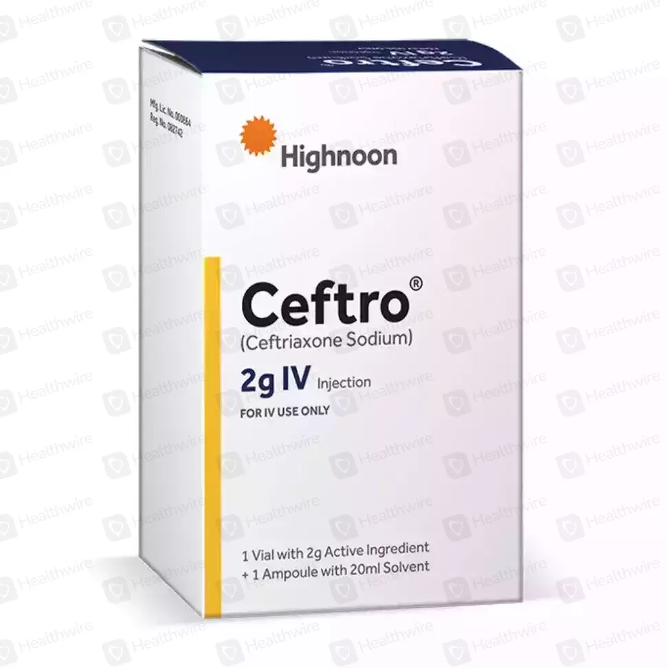 Ceftro (2G) 1 Vial Injection