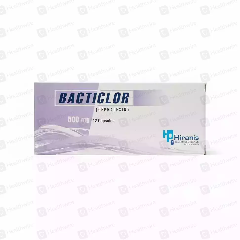 Bacticlor (500Mg) 12 Capsules