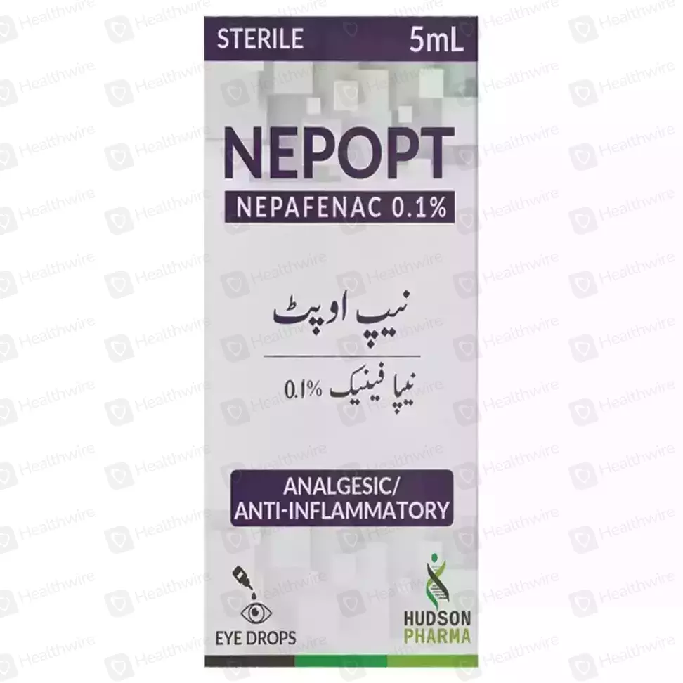 Nepopt (0.1%) 5Ml Eye Drops